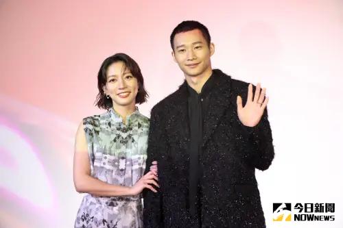▲陳妤（左）、黃冠智擔任第26屆台北電影獎揭曉嘉賓。（圖／記者陳明中攝影） 