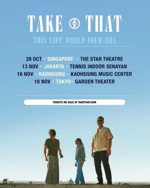 ▲Take That宣布11月將來高雄開唱。（圖／Take That IG）