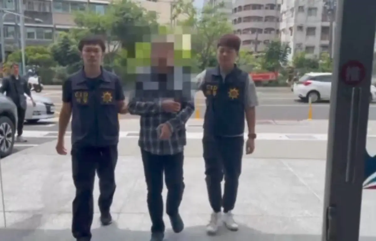 ▲警方訊後全案將張嫌依違反刑法使用偽造貨幣送辦。（圖／記者郭凱杰翻攝）