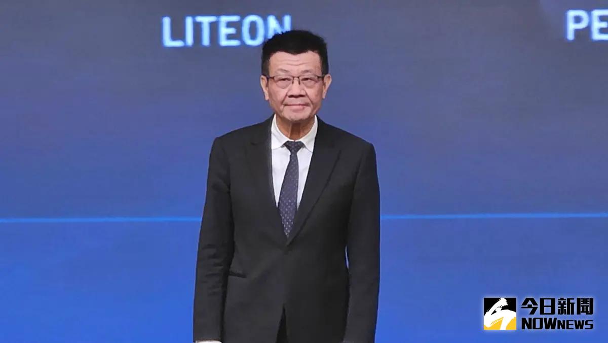 ▲光寶科第二季獲利年增1.29%。圖為總經理邱森彬。（圖／記者許家禎攝，2024.5.16）