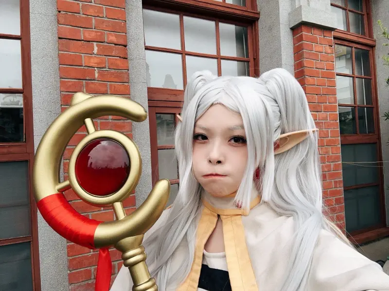 高虹安cosplay芙莉蓮！動漫迷被圈粉高喊太可愛　「不要玩市長」