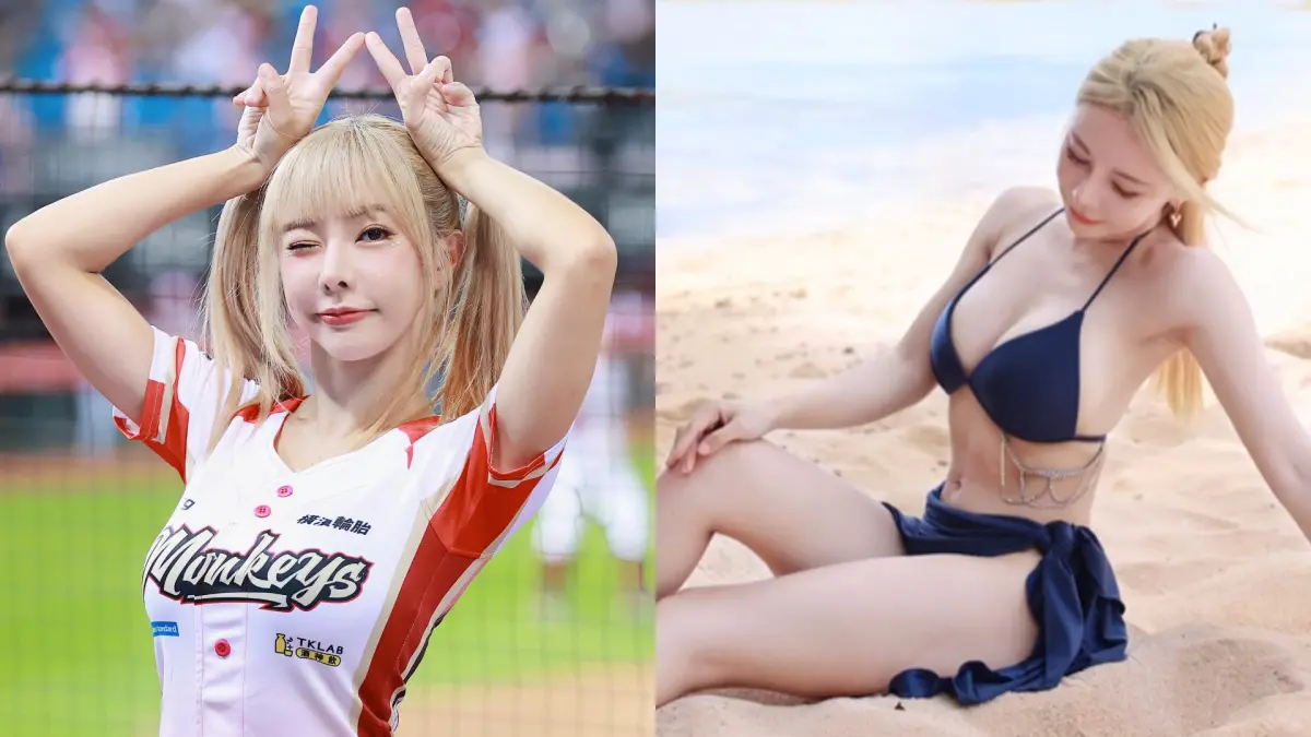 ▲巫苡萱去年承認和長跑7年男友分手，近日分享男友視角比基尼照片。（圖／巫苡萱臉書、IG）