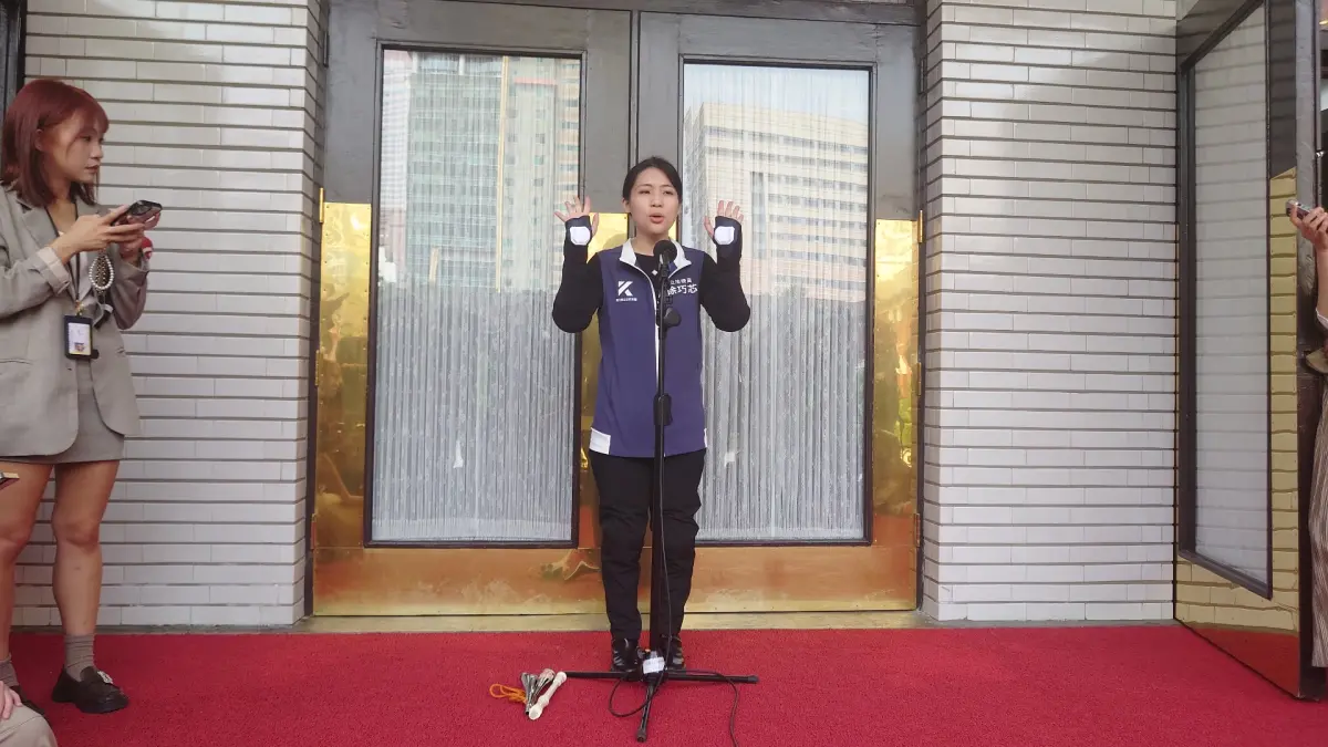 ▲徐巧芯今日在立法院會也與綠委發生肢體衝突。（圖／記者吳翊緁攝，2024.05.17））