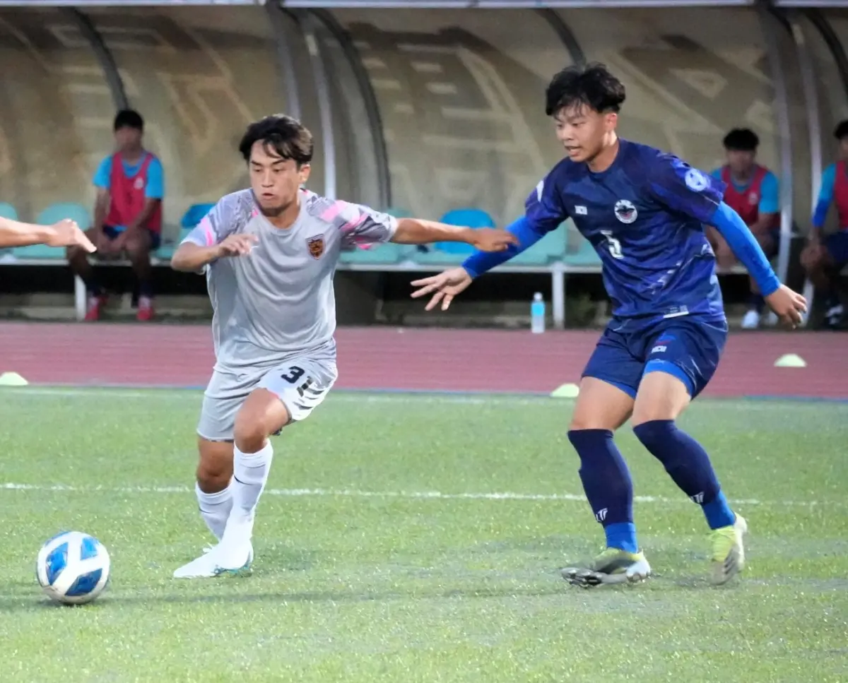 ▲內田潤本季首求開張，最終AC Taipei以2:1擊退銘傳。(圖/AC Taipei提供)