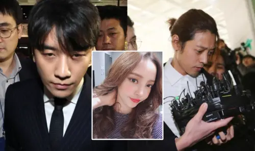 ▲KARA成員具荷拉是舉發勝利、鄭俊英、崔鍾訓、Eddy Kim、李宗泫於2019年參與的「Burning Sun事件」的關鍵人物。(圖/達志、美聯社、具荷拉IG) ▲KARA成員具荷拉是舉發勝利、鄭俊英、崔鍾訓、Eddy Kim、李宗泫於2019年參與的「Burning Sun事件」的關鍵人物。(圖/達志、美聯社、具荷拉IG)