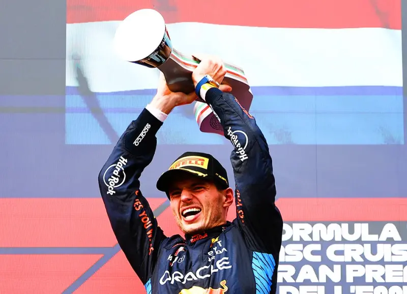 F1／Max Verstappen奪本季第5冠、生涯59冠　平傳奇車手神紀錄