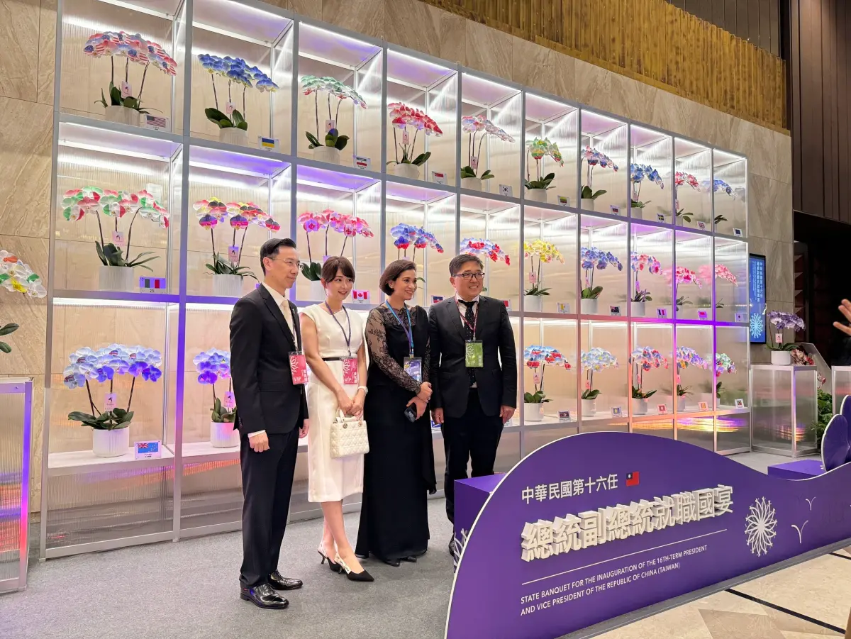 ▲今年國宴花卉佈置主題為「豐饒福爾摩沙」。（圖／台南市府提供）