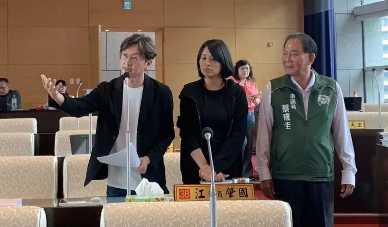 ▲江肇國批評盧秀燕是吵架王。（圖／江肇國提供提供，2024.05.21）