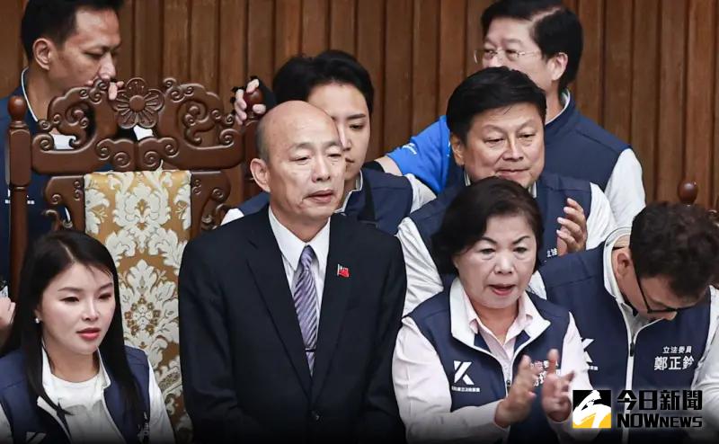 ▲前立委郭正亮認為，韓國瑜21日在院會為了維持規則，運用的方式非常妥當。（攝影中心）