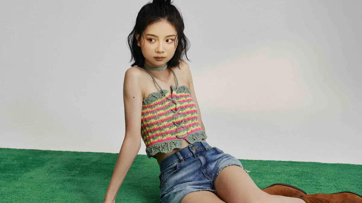 ▲童星于卉喬（喬喬）因演出《我們與惡的距離》走紅，16歲的她談起在電影《BIG》的螢幕初吻，透露拍了10幾次，更忍不住害羞喊：「天啊！」（圖／光意娛樂提供）