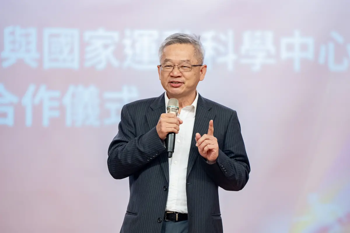 ▲國家科學技術委員會主委吳誠文今（5）日表示，目前還沒有機會與黃仁勳碰面，但有接觸過輝達、AMD等在台高階主管。（圖／翻攝自國立清華大學National Tsing Hua University）