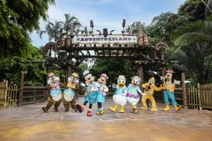 香港迪士尼樂園Pixar水花大街派對暑假登場,一系列深受歡迎的水花活動將再度回歸。(圖/香港旅遊局提供) ▲香港迪士尼樂園Pixar水花大街派對暑假登場,一系列深受歡迎的水花活動將再度回歸。(圖/香港旅遊局提供)