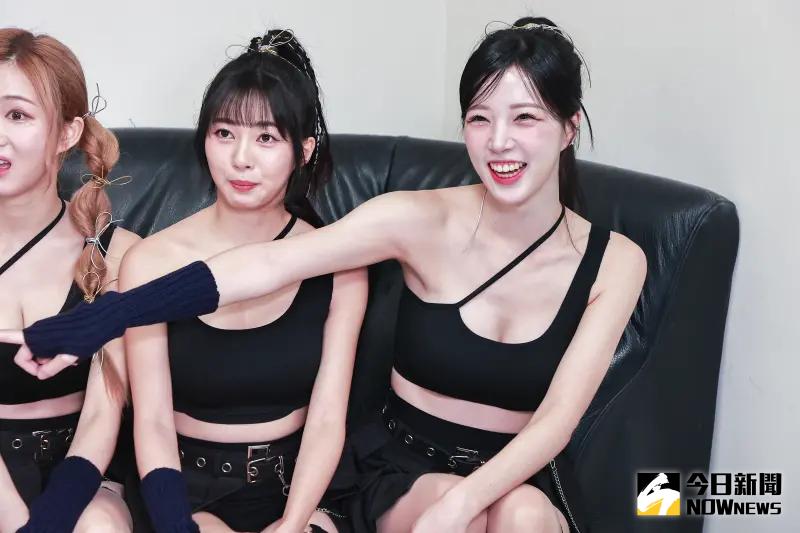 ▲李晧禎(右)帥氣用中文喊話:「已經準備好了!」讓其他女孩超崇拜。(圖/記者葉政勳攝)
