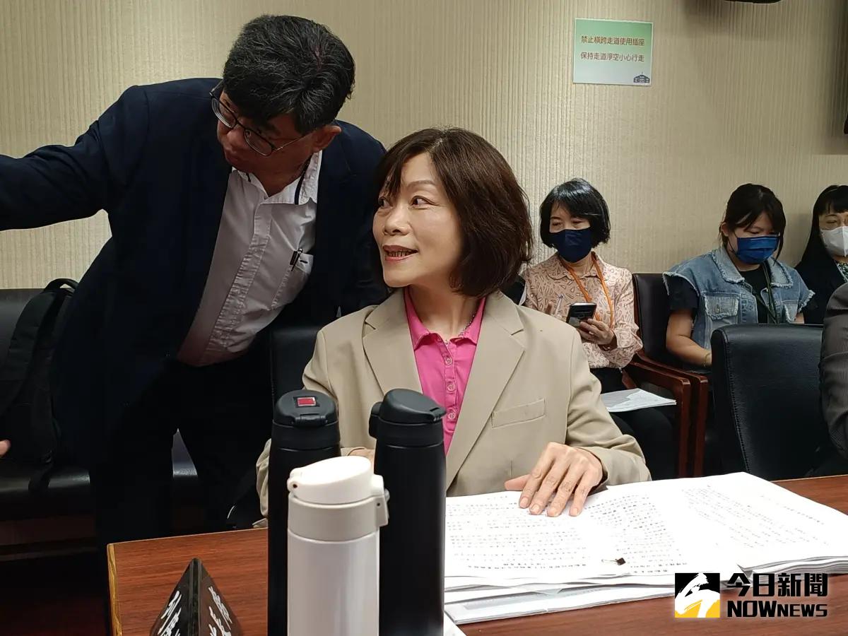 ▲今（23）日新任勞動部長何佩珊在立院接受質詢時認為，並非修惡。（圖／記者許若茵攝，2024.05.23）