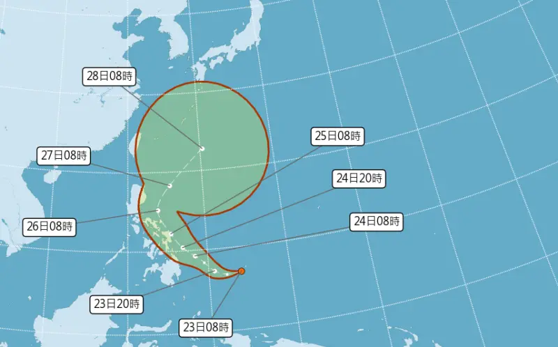 第1號颱風「艾維尼」最快週五生成！路徑大轉彎對台灣影響待觀察