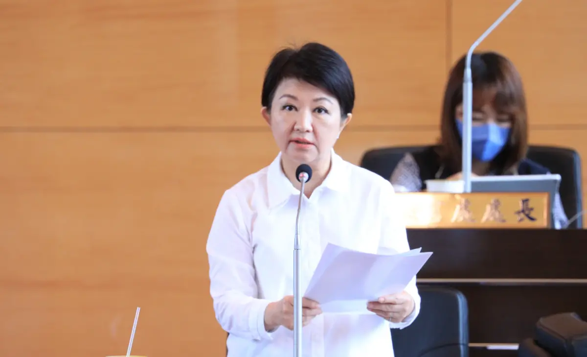 ▲台中市長盧秀燕表示，自己曾親身經歷高鐵炸彈案，她認為大眾運輸維安是國安議題。（圖／台中市政府提供，2024.05.23）