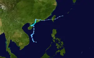 ▲颱風艾維尼2018年行徑路徑。（圖／翻攝維基百科）