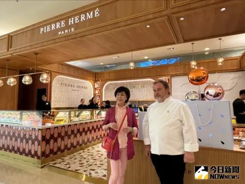 PIERRE HERMÉ插旗台中新光三越      打造法式概念咖啡廳
