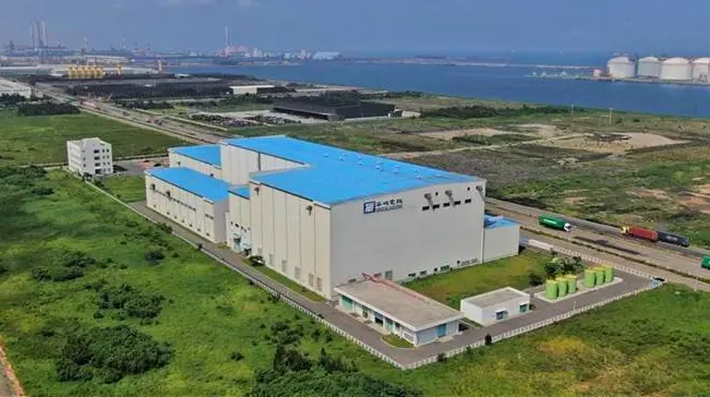▲華城重電股份有限公司於台中港擴大投資設廠。（圖／港務公司）