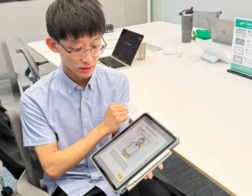 Swift Student Challenge。(圖/記者周淑萍攝) ▲Swift Student Challenge。(圖/記者周淑萍攝)