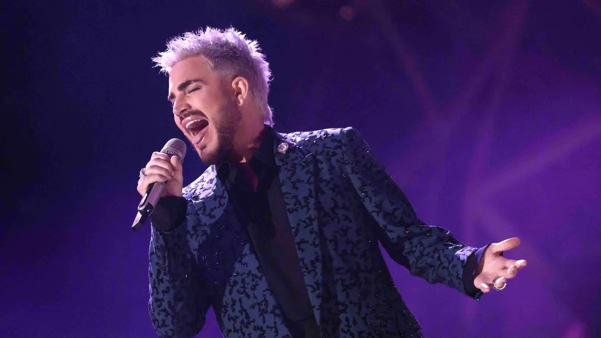 ▲亞當藍伯特首戰《歌手2024》，降調演唱他的成名曲〈Whataya Want From Me〉，讓現場不少歌手都驚訝他的實力驚人。（圖／翻攝自湖南衛視歌手微博）