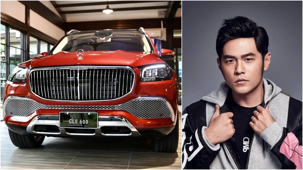 ▲周杰倫4年前平安夜在IG曬出賓士Maybach GLS 600 4Matic，稱是賓士送給他的聖誕節禮物。（圖／翻攝賓士官網、周杰倫臉書）
