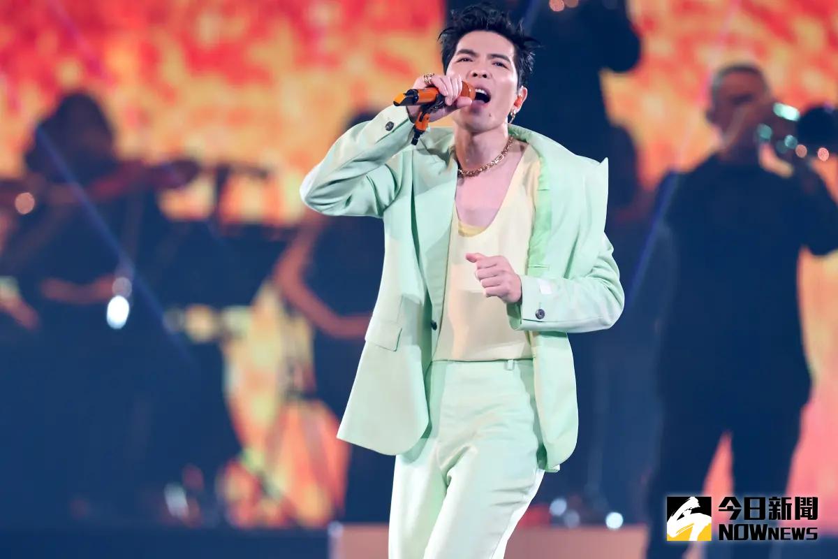 ▲蕭敬騰離開hito音樂獎典禮之後，立刻發文表態：「我是堂堂正正中國人。」（圖／記者陳明中攝影） 