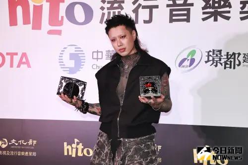 ▲Marz23出席2024 hito流行音樂獎頒獎典禮。(圖/記者葉政勳攝 , 2024.05.25) ▲Marz23出席2024 hito流行音樂獎頒獎典禮。(圖/記者葉政勳攝 , 2024.05.25)