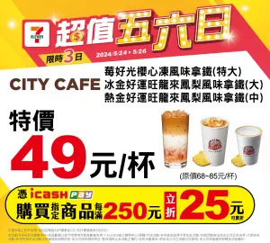 ▲周日限定,特大杯莓好光櫻心凍拿鐵單杯49元,約是5.8折。(圖/業者提供) ▲周日限定,特大杯莓好光櫻心凍拿鐵單杯49元,約是5.8折。(圖/業者提供)