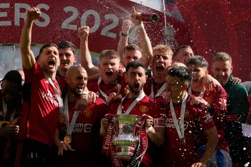 ▲英超豪門「紅魔」曼聯在全球擁有眾多球迷粉絲。（圖／美聯社／達志影像）