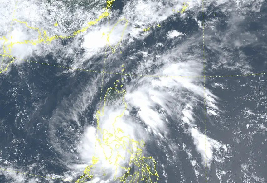 ▲今年（2024）第1號颱風「艾維尼」，今（26）日上午在菲律賓附近生成。（圖／翻攝NCDR）