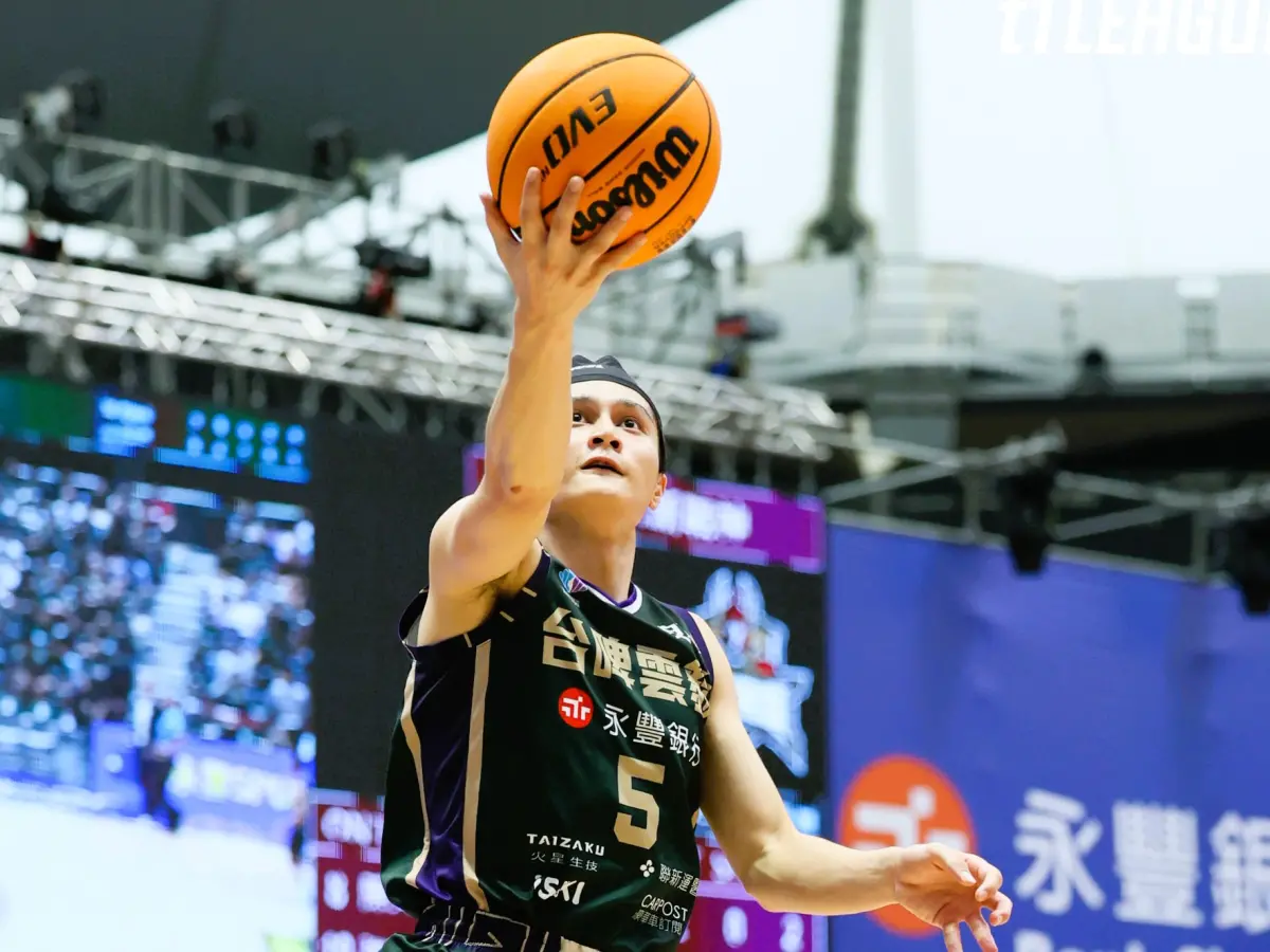 ▲桃園雲豹高錦瑋單節14分，率領球隊逆轉戰局。(T1聯盟提供)