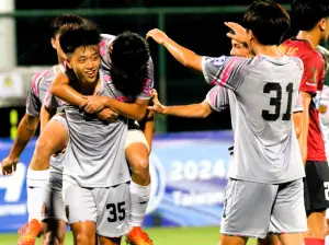 足球／AC Taipei退航源FC收三連勝　陳彥睿進球「致敬」偶像梅西
