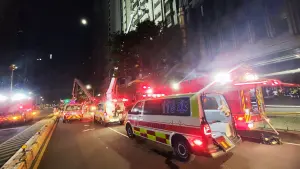 新竹大火釀2消防殉職！疑氣瓶耗盡倒臥樓梯間　還原事發時間軸
