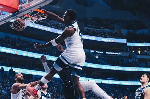 影／Edwards隔扣Gafford！西決首灌炸裂　年度季後賽最佳灌籃誕生
