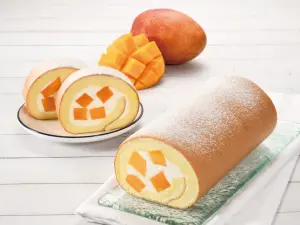 ▲「仲夏芒果季」推出7品芒果系列甜點，特別指定選用枋山「盧家芒果」。（圖／亞尼克提供）
