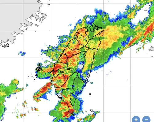 ▲(圖/取自中央氣象署) ▲(圖/取自中央氣象署)