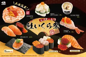 ▲藏壽司5月28日6月3日，開吃鮭いくら祭爽吃大份量鮭魚。（圖／翻攝自藏壽司FB）