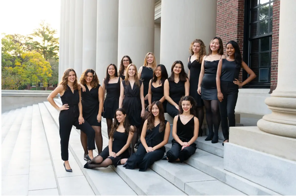 ▲美國哈佛大學女高音無伴奏合唱團The Radcliffe Pitches應璞樓基金會邀請，首度來台公開演出。（圖／北科大提供）