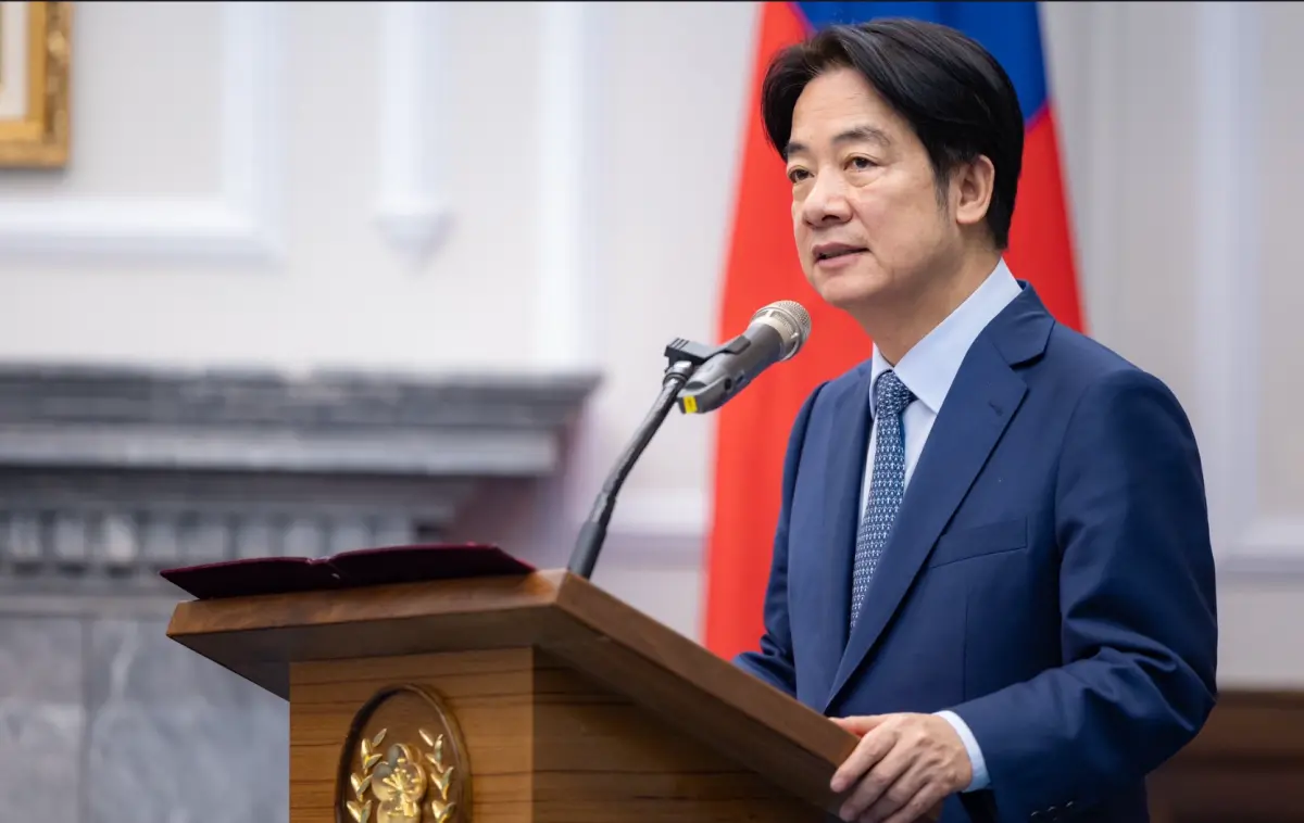 ▲郭正亮說，現在可以看到陸方組合拳出現，包括經貿、利劍演習已經過了A階段，隱隱約約看到進入B階段，政府應該心知肚明，賴清德應該好好反思美國真的挺你嗎？（圖／總統府提供）