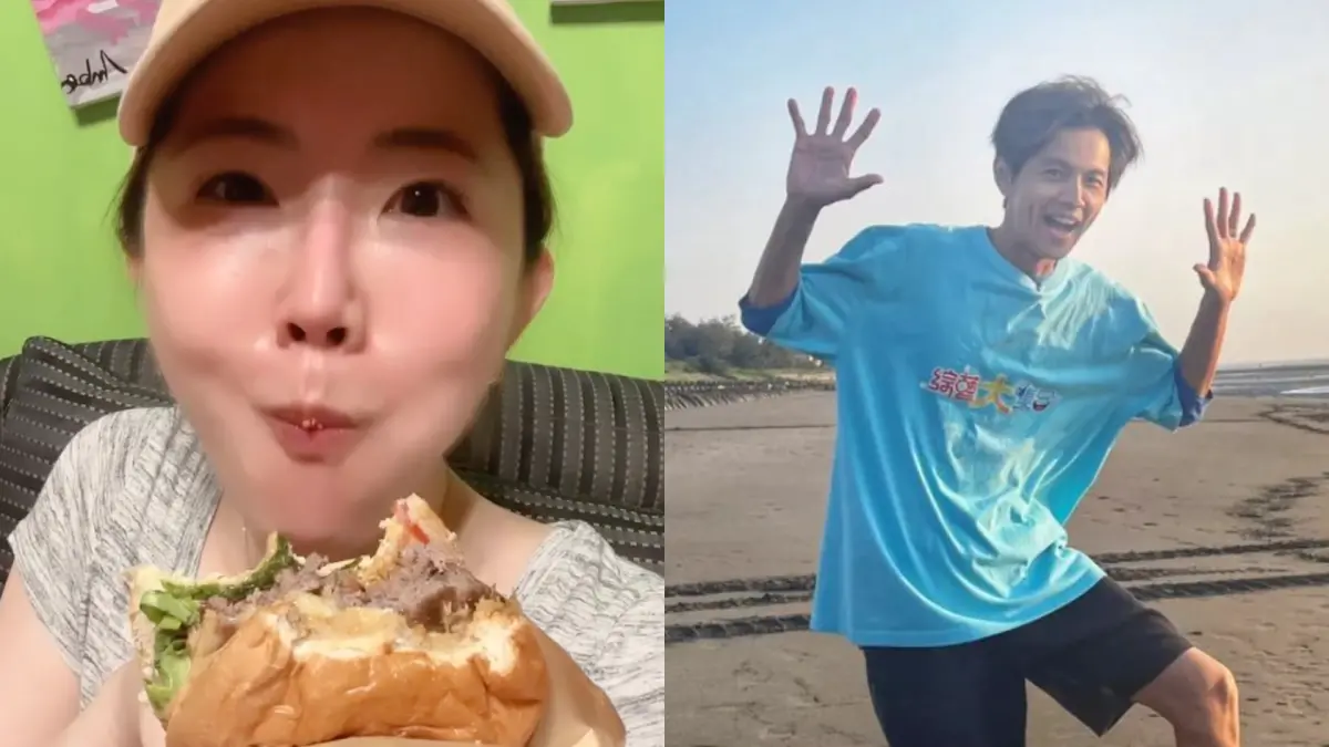 ▲謝忻（左圖）近日上節目痛批阿翔（右圖）是沒用的男人，阿翔未對此正面回應，只在情人節曬出和老婆的合照放閃。（圖／謝忻、阿翔IG）