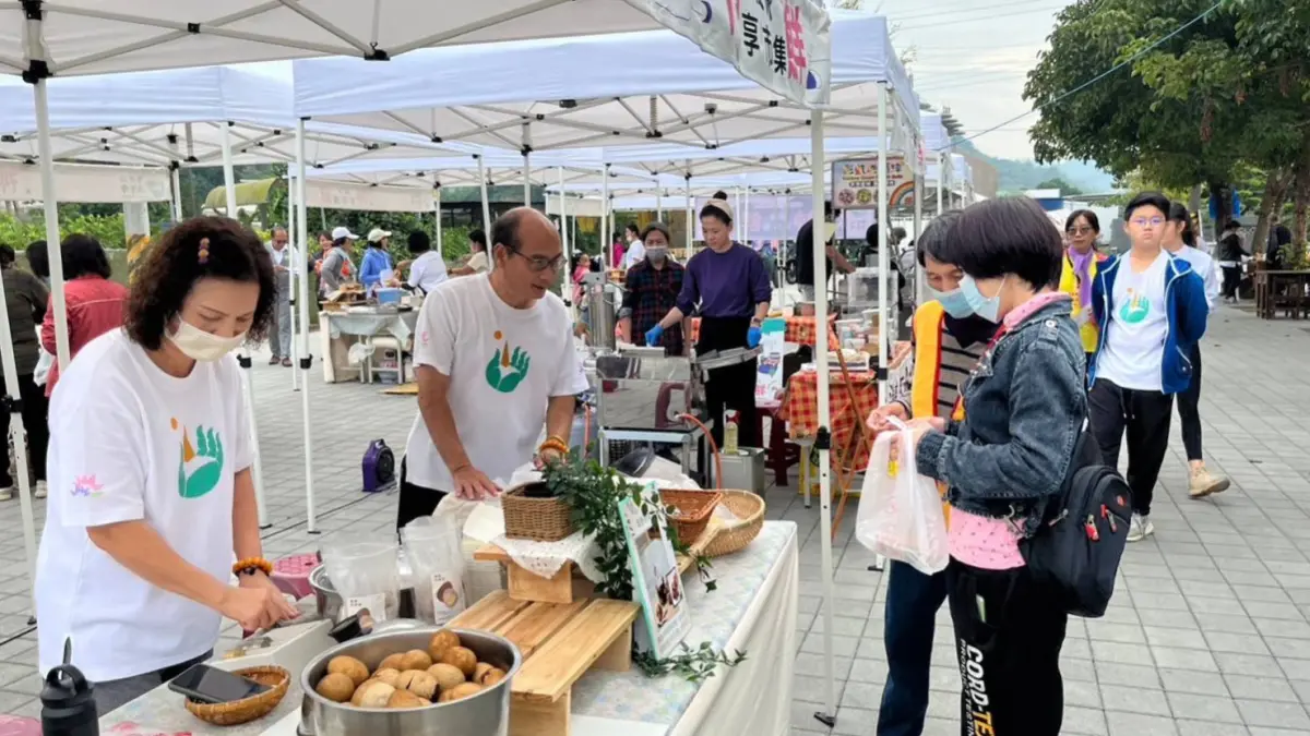 ▲佛寶山法亨寺將於6/2舉辦「粽是為鄉親」公益市集。（圖／記者陳美嘉翻攝）