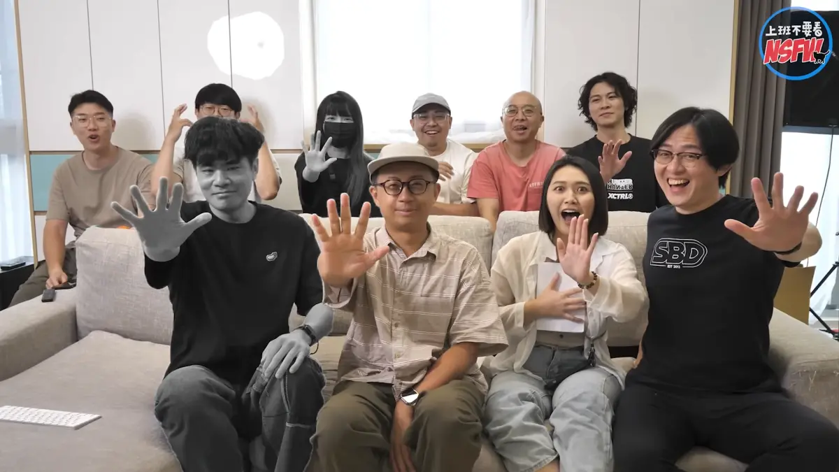 ▲今（28）日晚間團隊拋出震撼彈，兩位高人氣元老級成員「蔡哥、關關」宣布畢業。（圖／翻攝Youtube上班不要看）