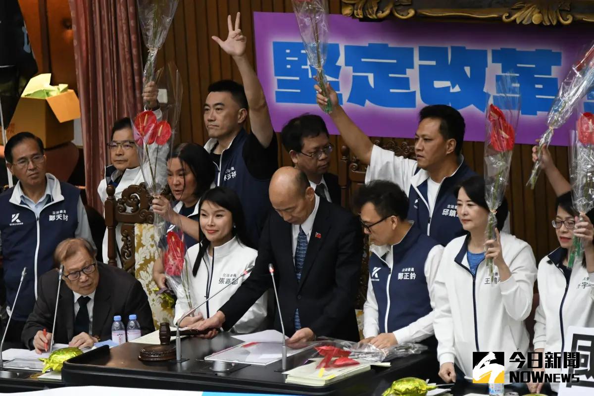 ▲卓榮泰周五將赴立院進行施政報告，韓國瑜提醒朝野立委注意服裝儀容，不要穿牛仔褲、球鞋。（圖／NOWnews攝影中心）