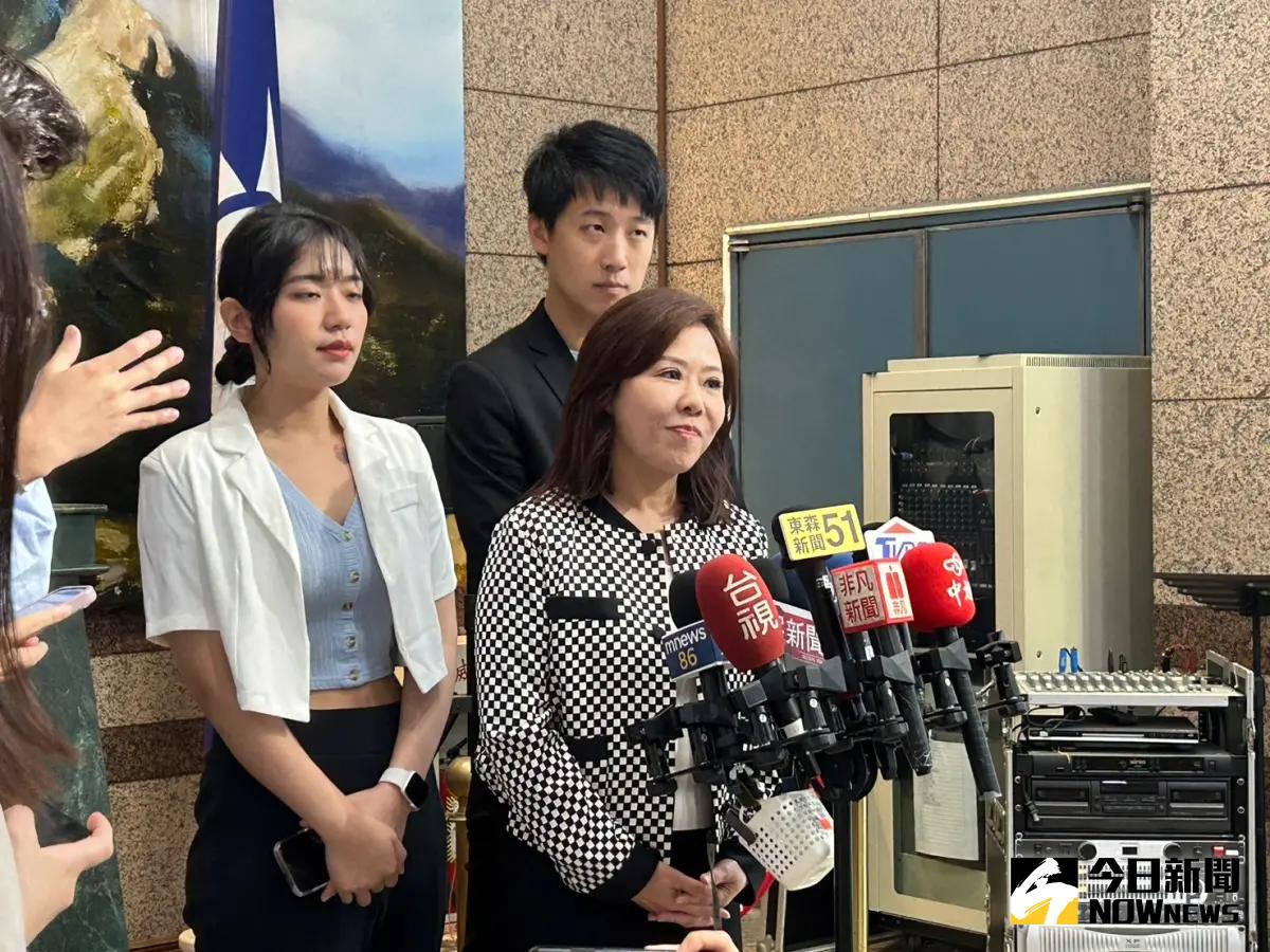 ▲國民黨文傳會主委李彥秀說，五權分立向來是我們的主張。（圖／記者林怡昕攝，2024.05.29）