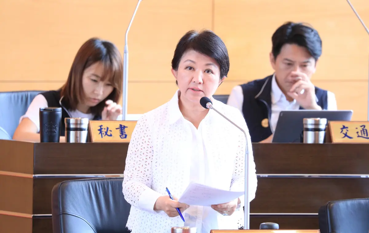 ▲吳子嘉5日表示，他了解的盧秀燕個性，認為盧秀燕不會參加2025的國民黨黨主席。（圖／台中市政府提供）