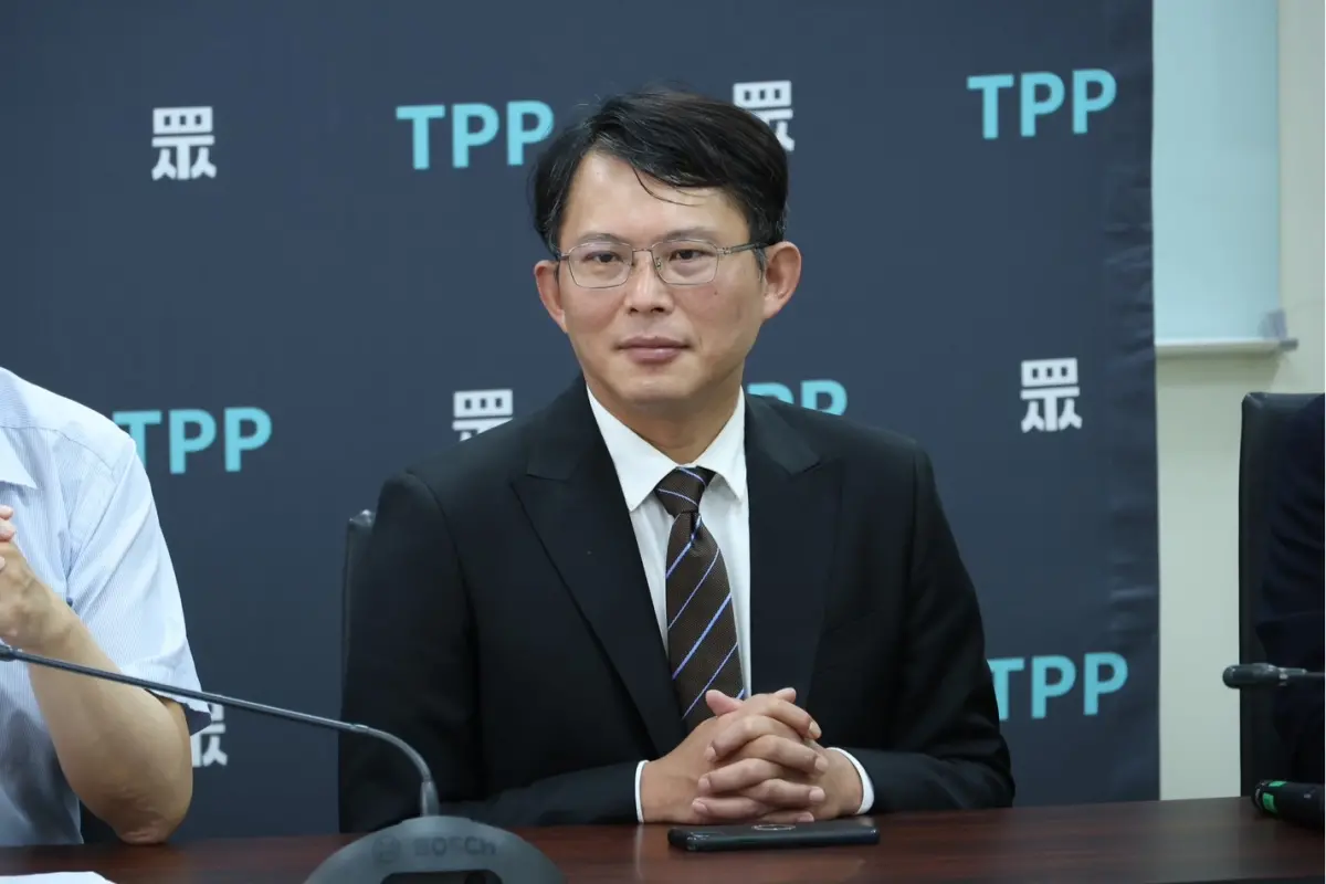 ▲北美洲台灣人教授協會（NATPA）今發布聲明，決定撤銷頒發給黃國昌的NATPA廖述宗教授紀念獎。（圖／陳明安攝，20240531）