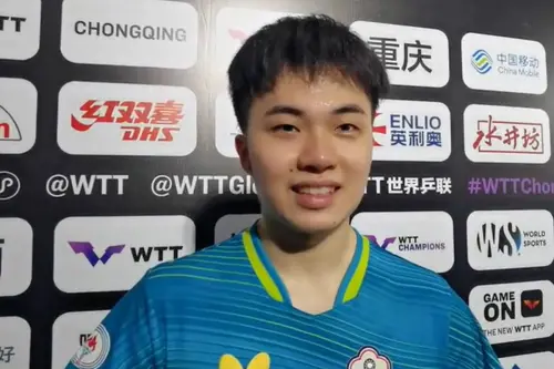 林昀儒親曝喊暫停原因！全場「狂擰」張本智和沒轍　因此舉被罰分