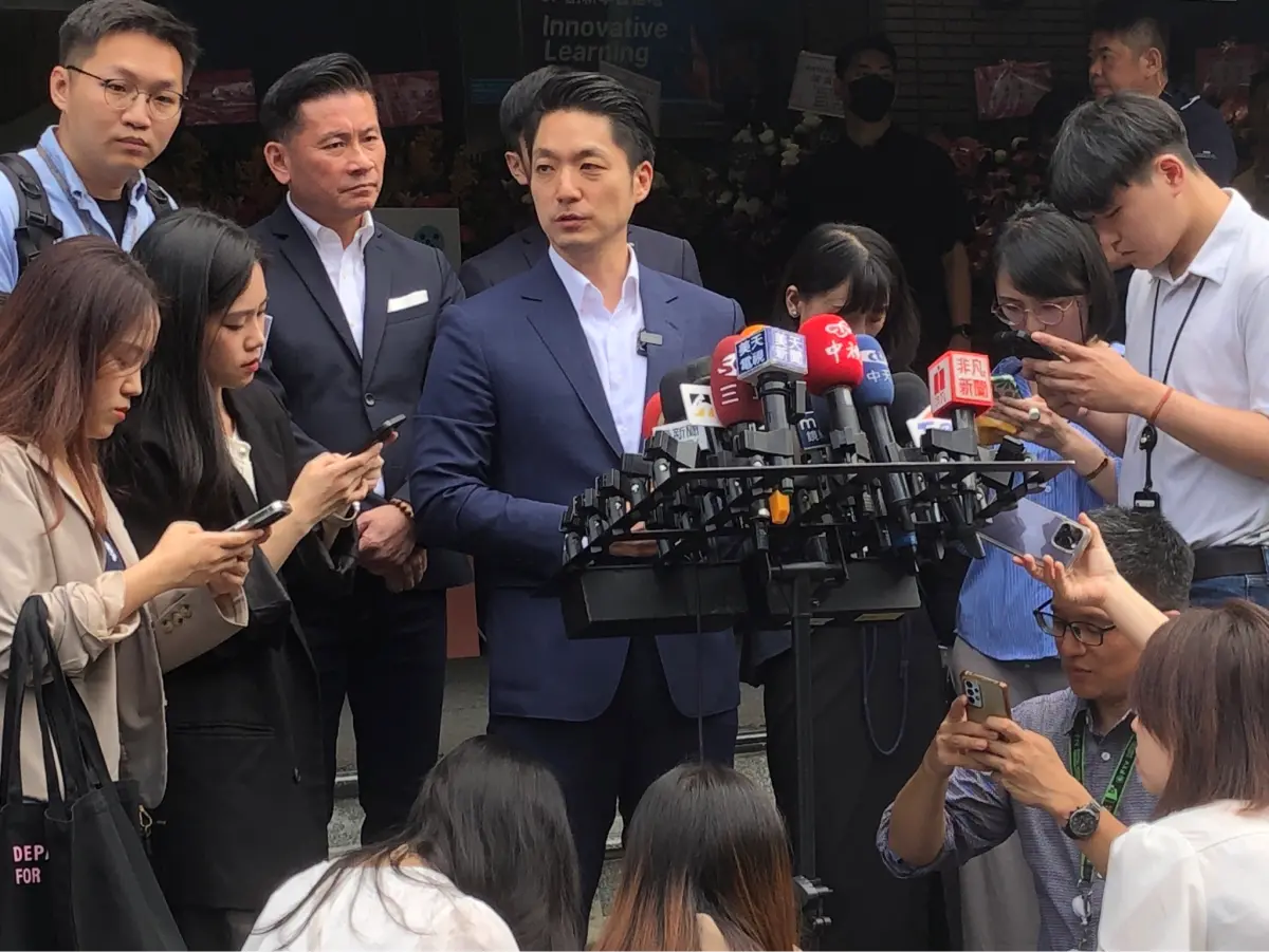 ▲蔣萬安說，會持續努力，讓大巨蛋符合各界期待。（圖／嚴俊強攝，20240601）