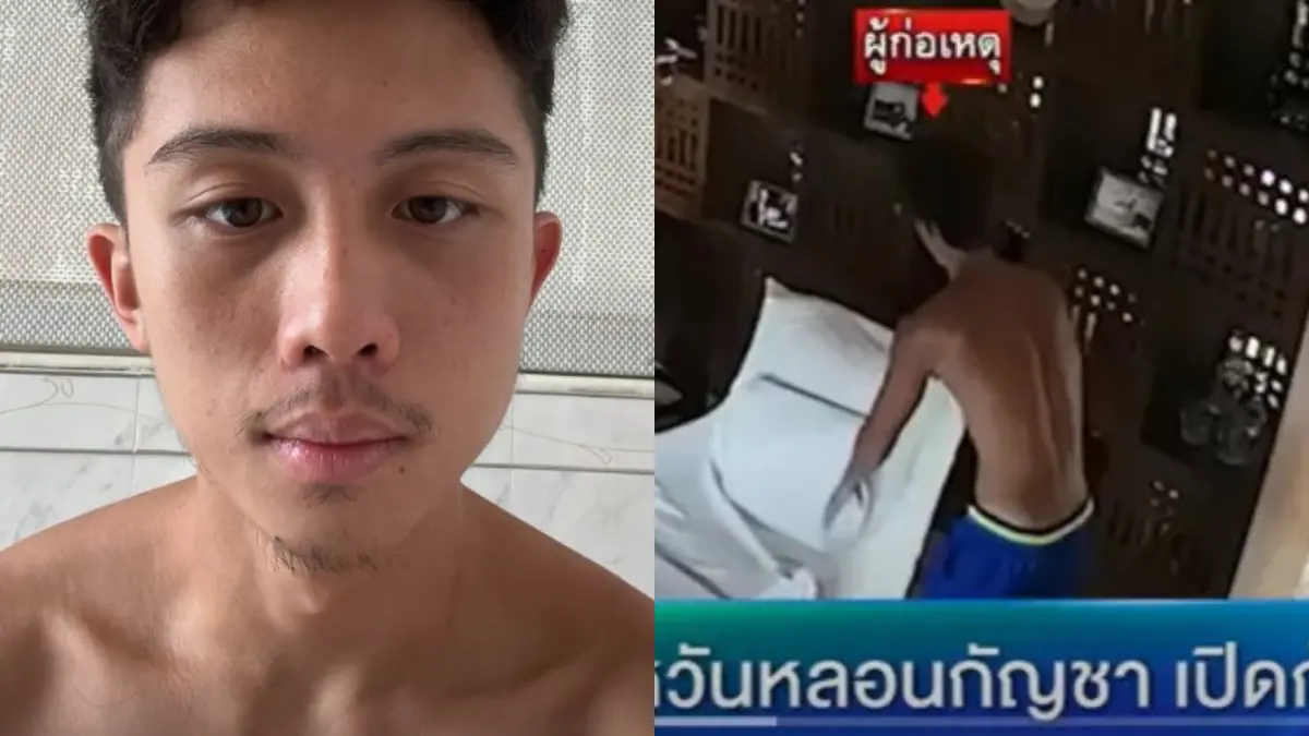 ▲狄鶯斷言兒子在泰國被下蠱，孫安佐表示，自己有沒有發瘋，見仁見智。（圖／孫安佐IG、THAIRATH TV Originals YouTube）